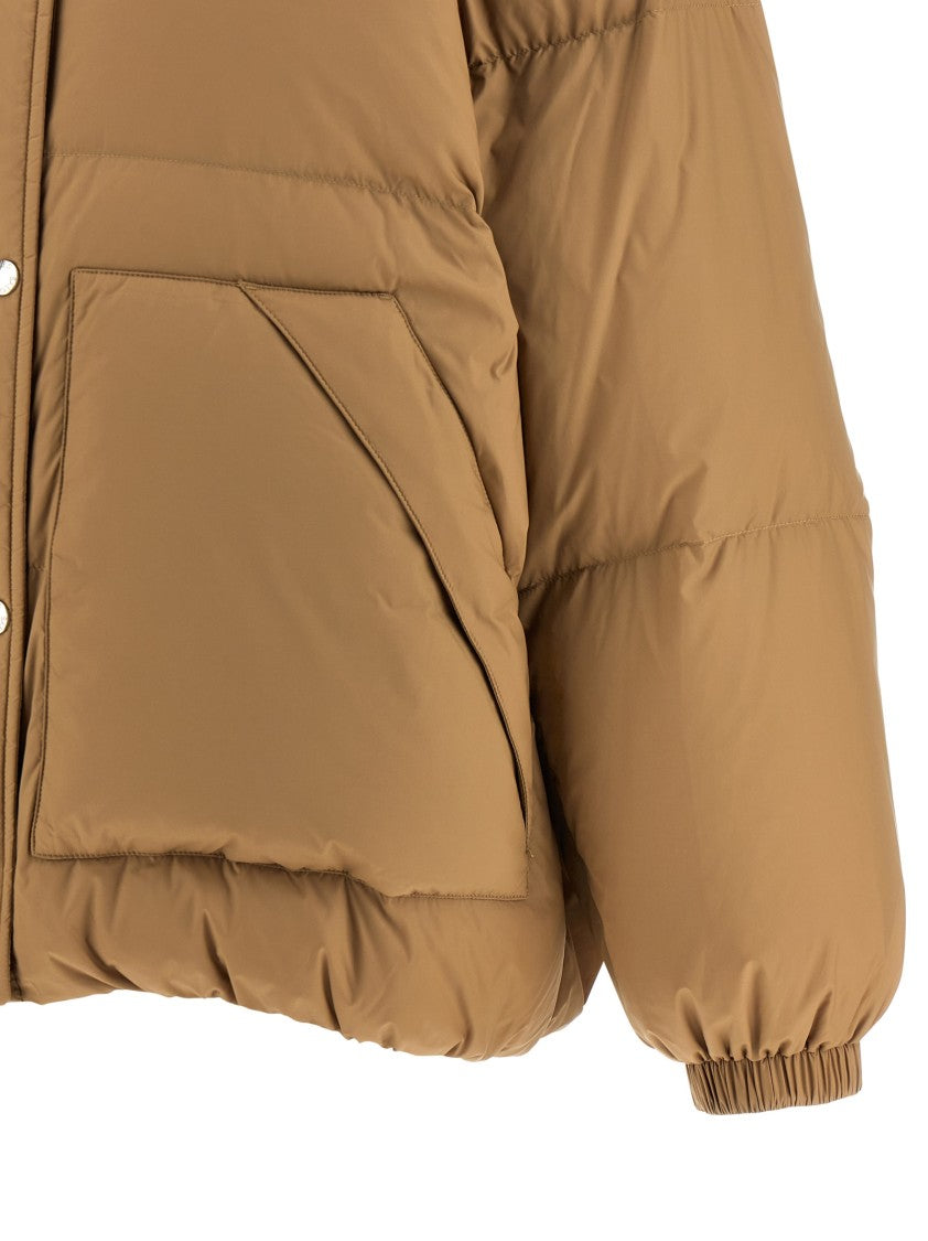 Yves Salomon Fur Insert Down Jacket