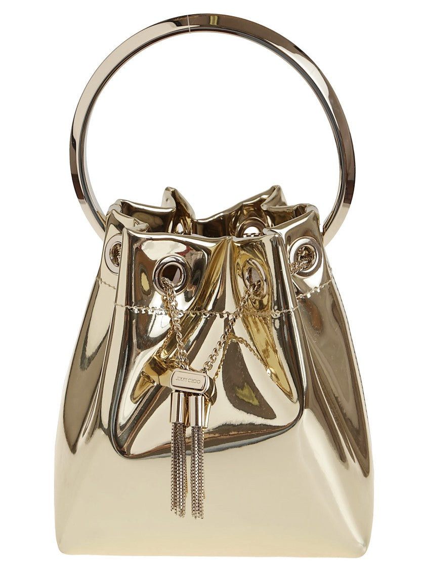 Jimmy Choo Crossbody Bag In Metallic Finish