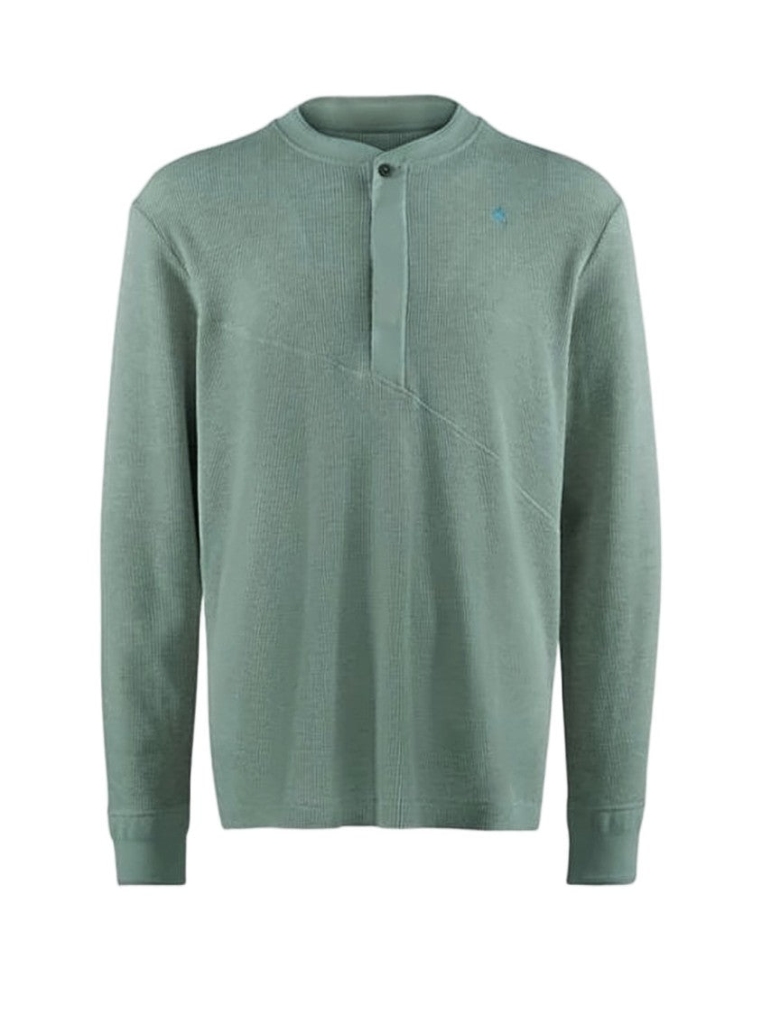 Klattermusen Textured Knit Long-Sleeve Training Shirt With Ribbed Cuffs