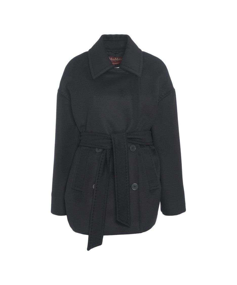 Max Mara 'Pausa' Virgin Wool Coat