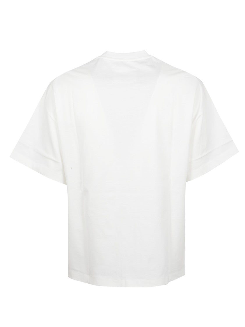Jil Sander Short-Sleeve T-Shirt With Bold Logo