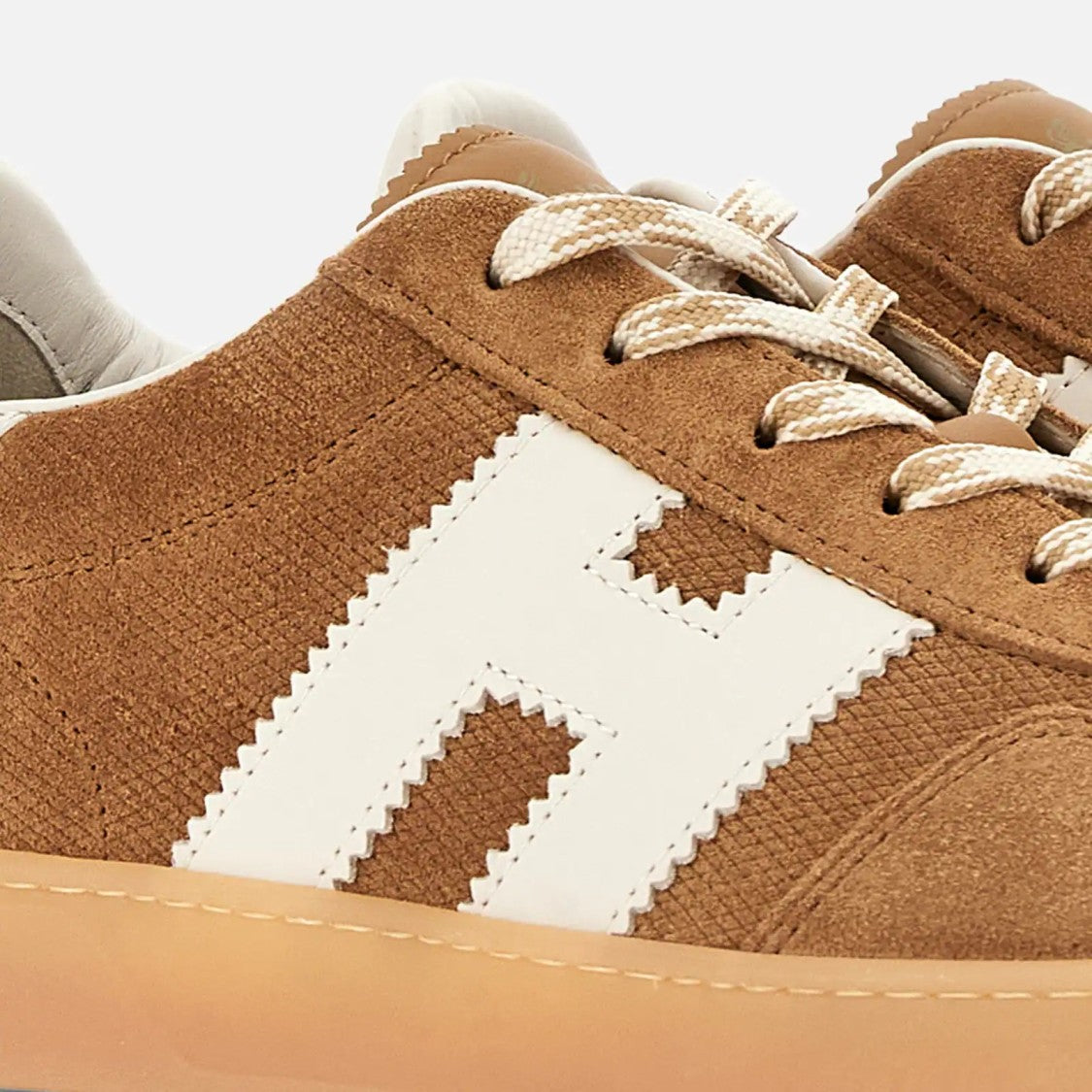 Hogan Cool Lace-Up Sneakers In Calfskin
