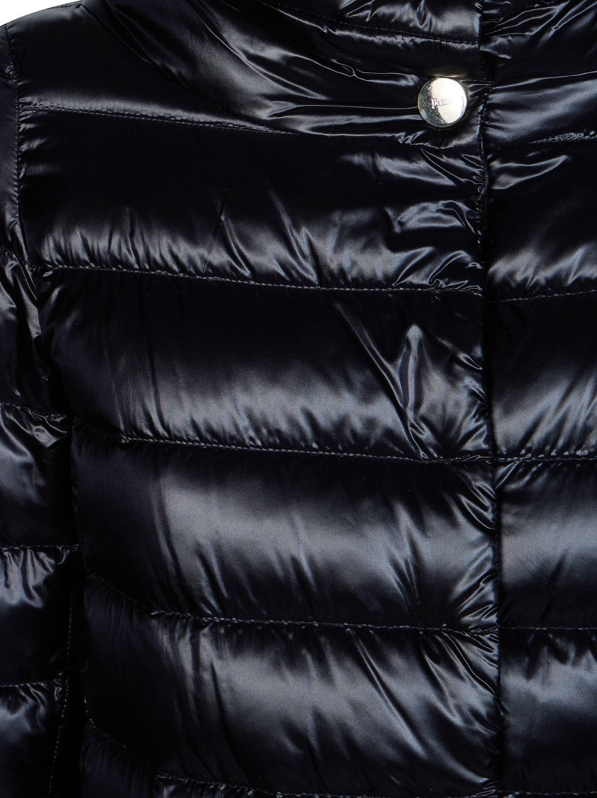 Herno Sofia Glossy High Collar Down Jacket