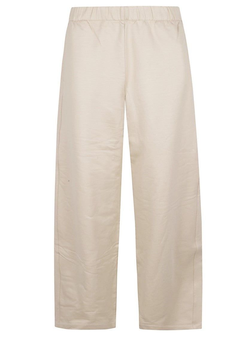 Max Mara Relaxed Wide-Leg Trousers With Elastic Waistband