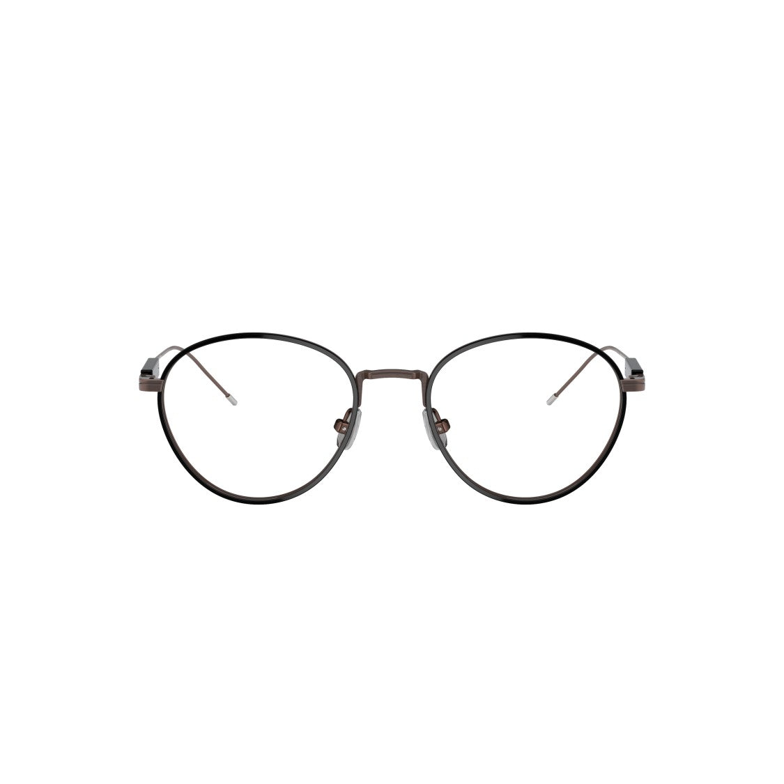 Brunello Cucinelli 0Bc1003t Rounded Titanium Sunglasses With Adjustable Nose Pads