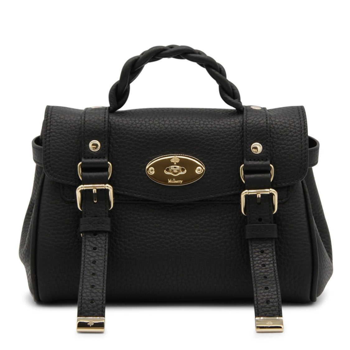 Mulberry Mini Alexa Heavy Grain Top Handle Bag