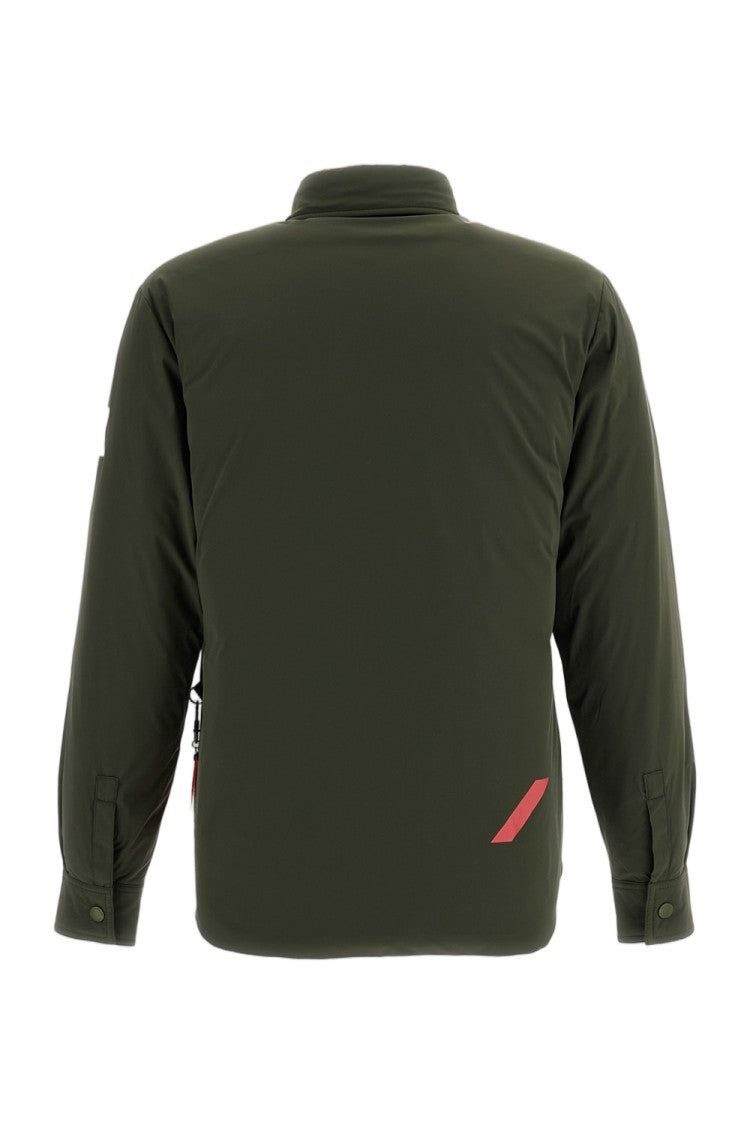 After Label Green Belluno Padded Waterproof Technical Overshirt