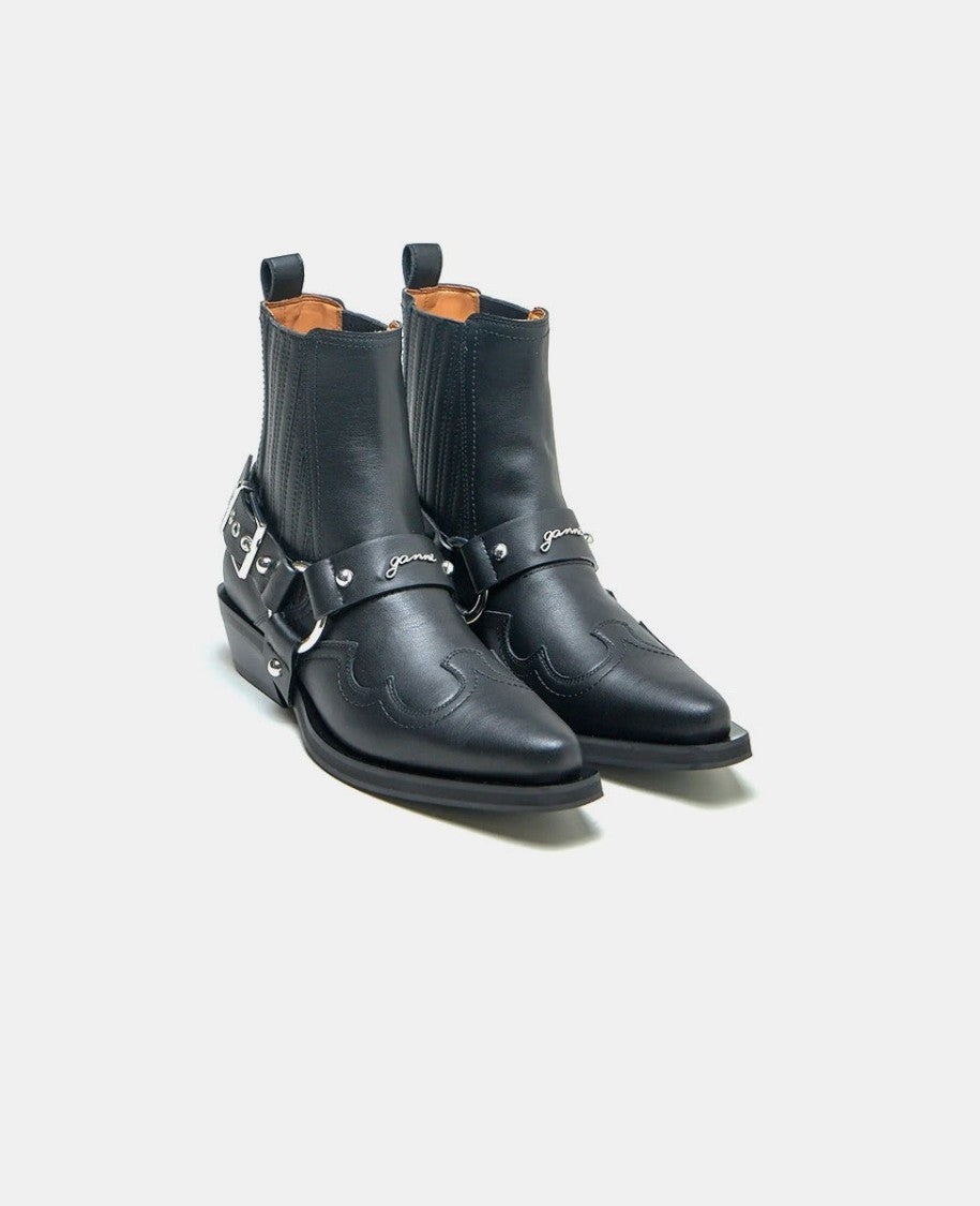 Ganni Bottes Chelsea Western