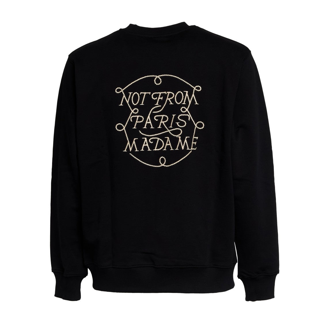 Drôle De Monsieur Slogan Tresses Sweatshirt