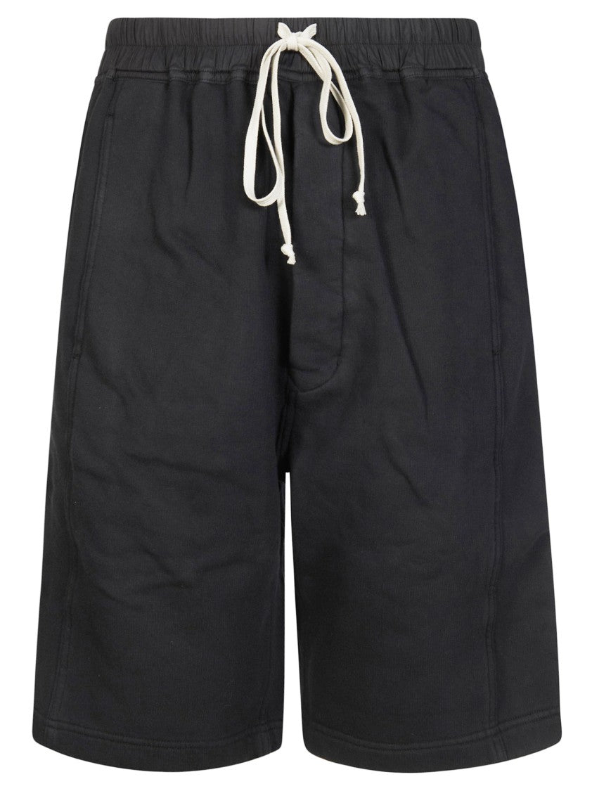 Drkshdw Wide Pusher Wide Fit Flap Pockets Cotton Shorts