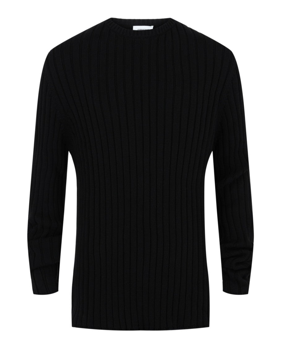 Ferragamo Ribbed Knit Sweater