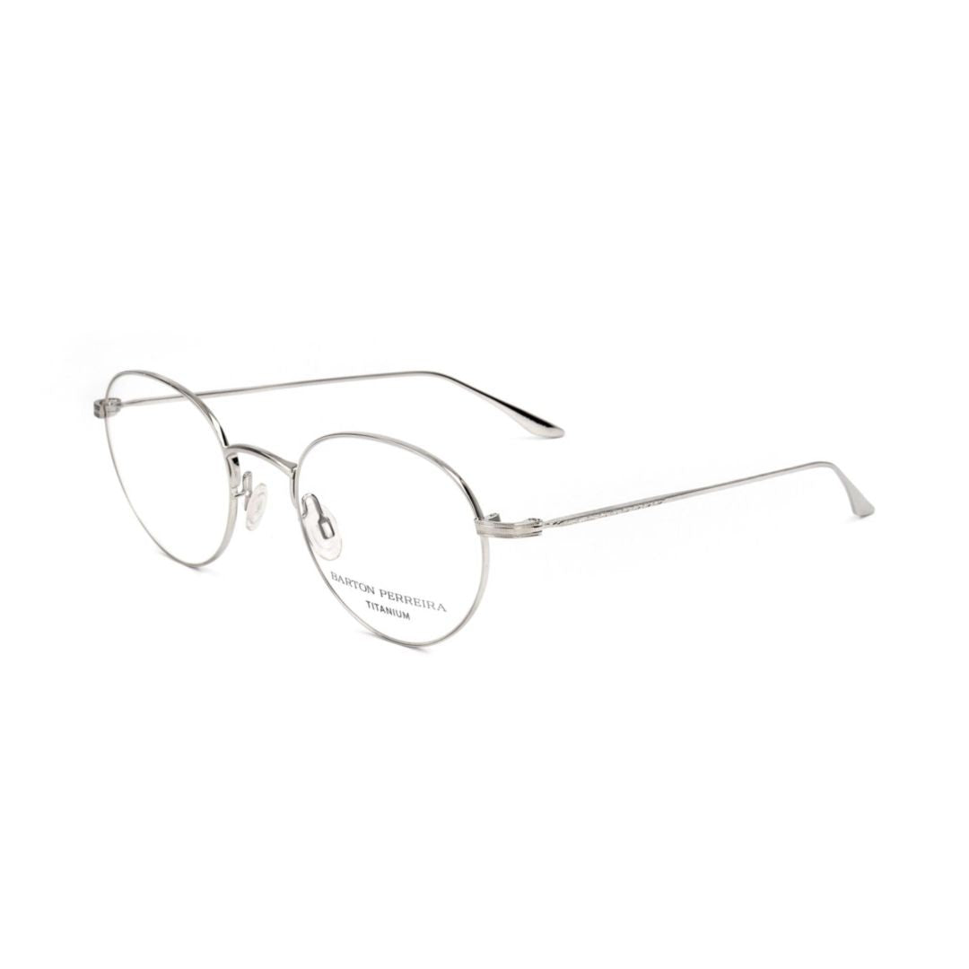 Barton Perreira Bp5037 501Yc Minimalist Round Metal Eyeglasses With Adjustable Nose Pads