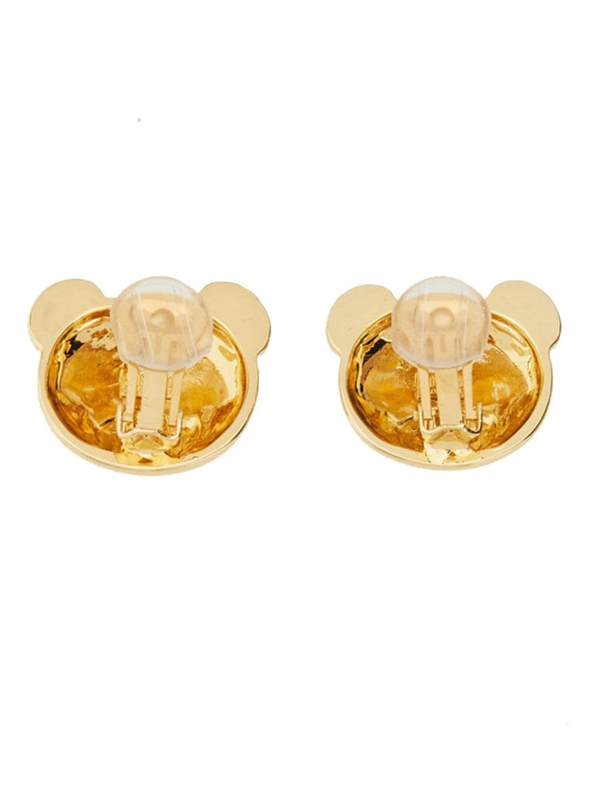 Moschino Orecchini A Clip Teddy Bear