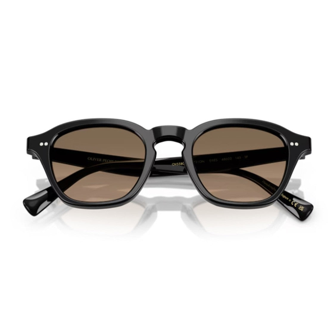 Oliver Peoples Black Eyles Ov5580su Acetate Square Sunglasses