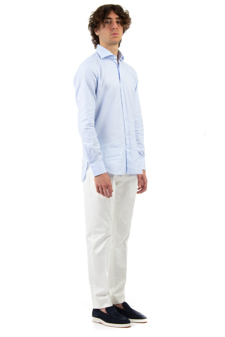 Barba Micro-Check Cotton Tailored Shirt Cult Line