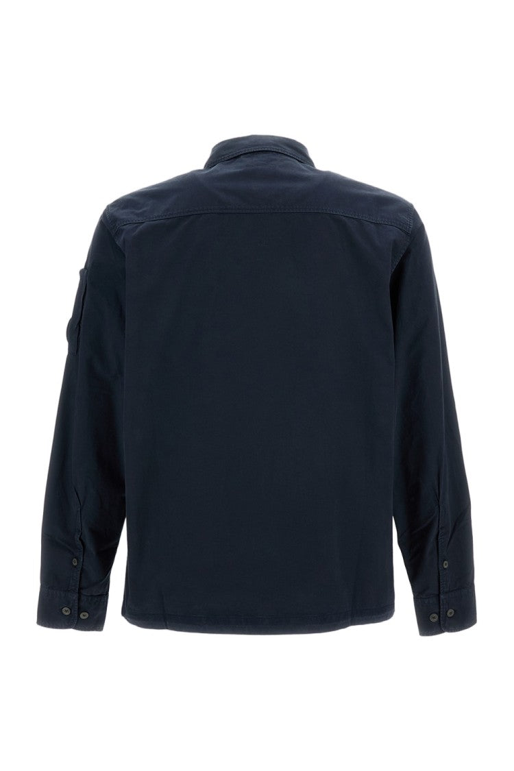 C.P. Company Organic Gabardine Overshirt With Classic Collar