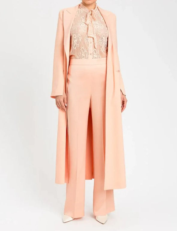Twin-Set Twin Satin High Waisted Trousers