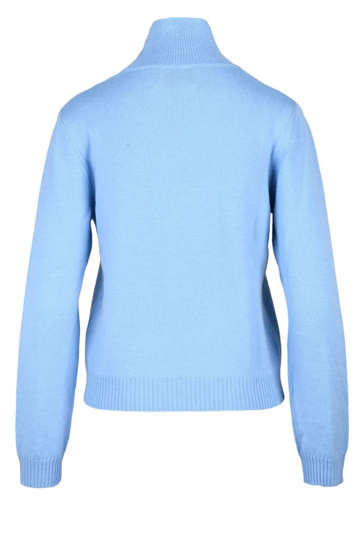 Ballantyne Turtleneck Sweater - Light Blue