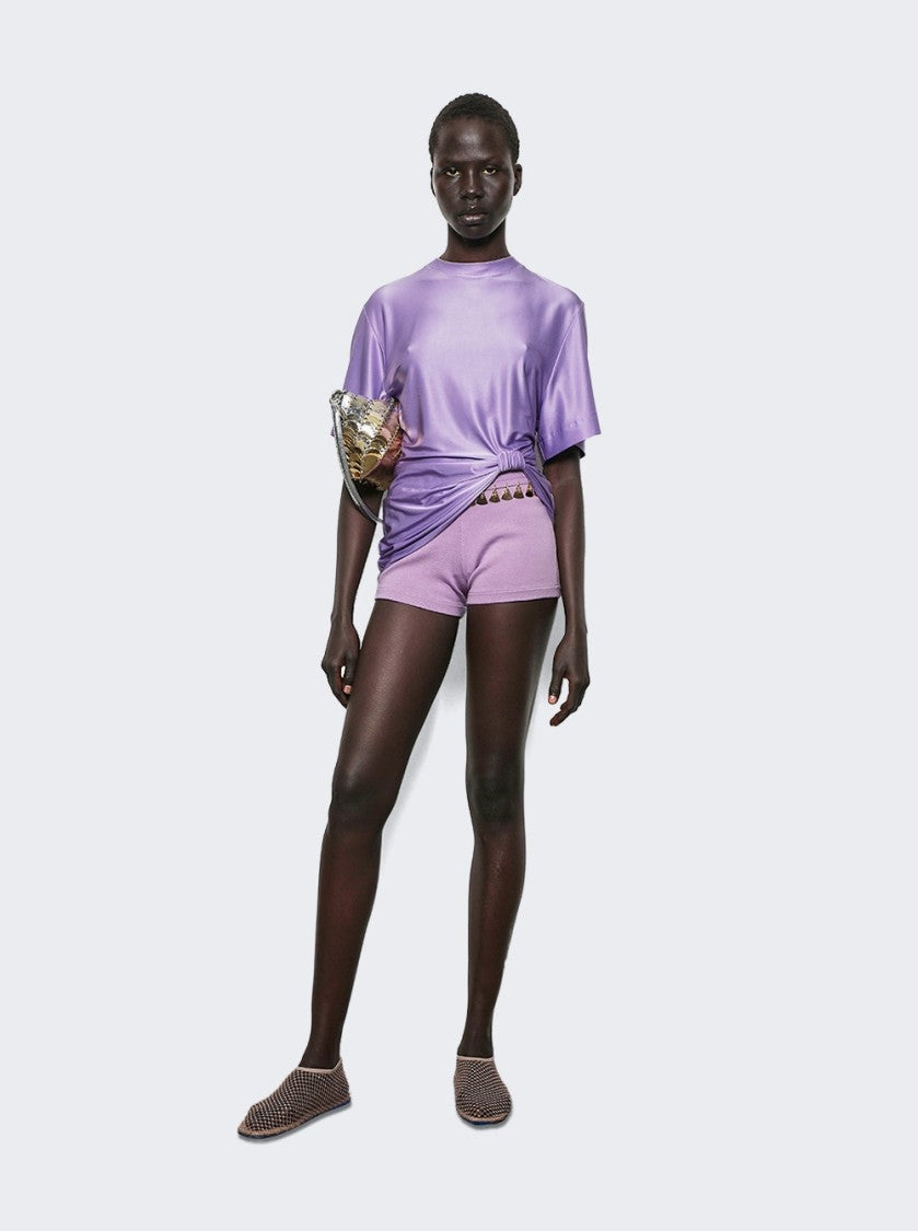 Rabanne Mini Shorts French Lavander