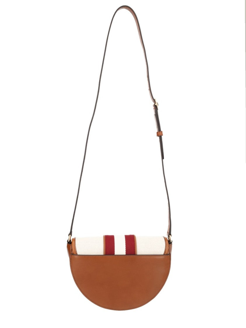 Bally Sign Round Semi-Circular Stripe Bag