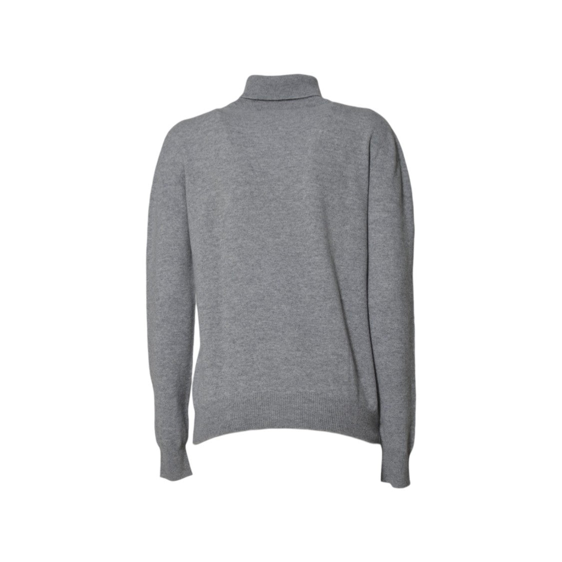 Jil Sander Light Grey High Turtleneck Sweater