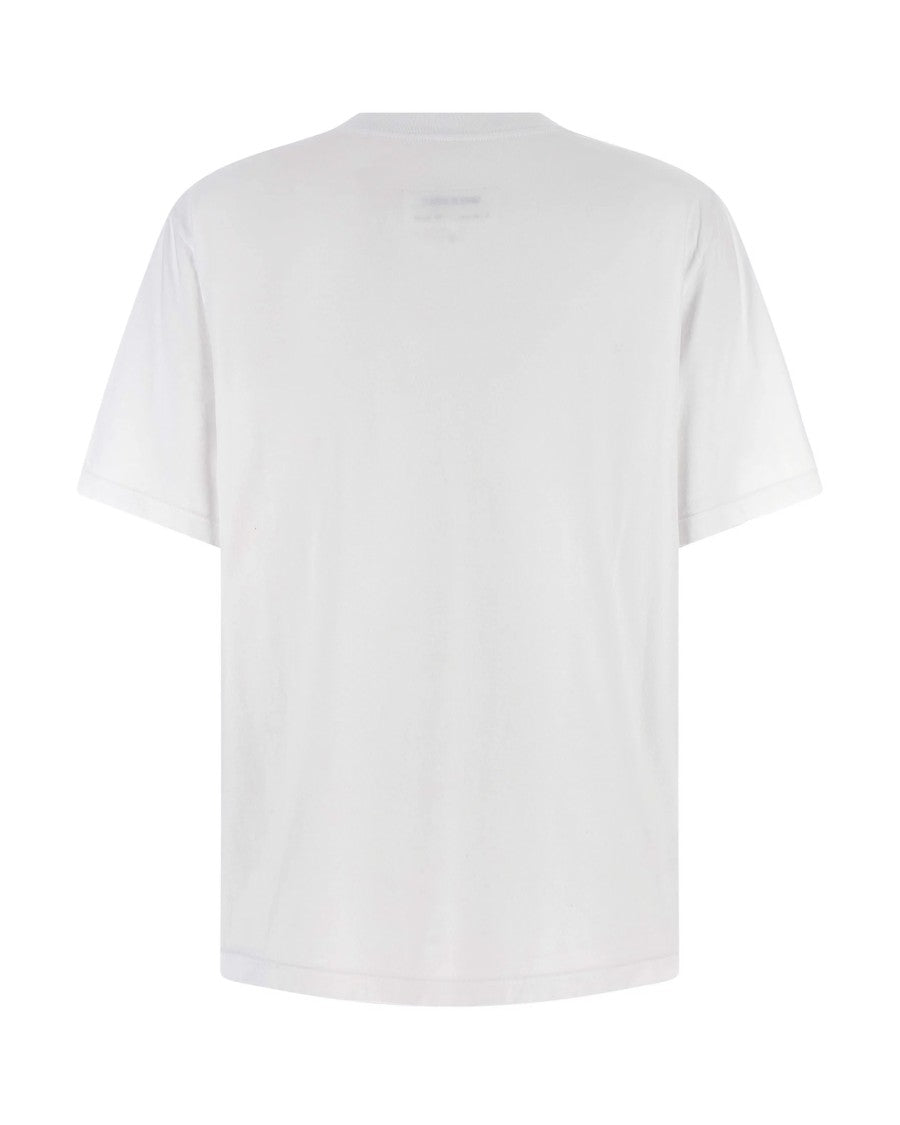 Mm6 By Maison Margiela T-Shirt Numeric Signature Optic White