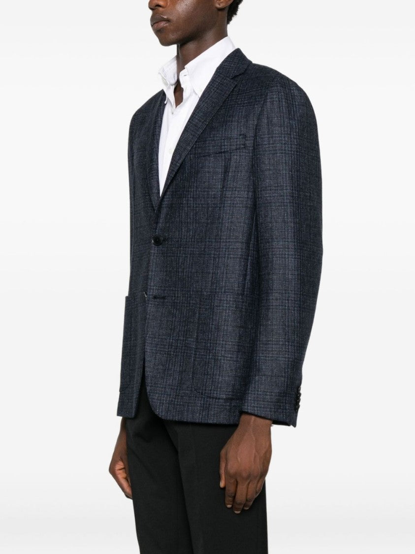 Ermenegildo Zegna Tailored Fit Jacket With Structured Shoulders