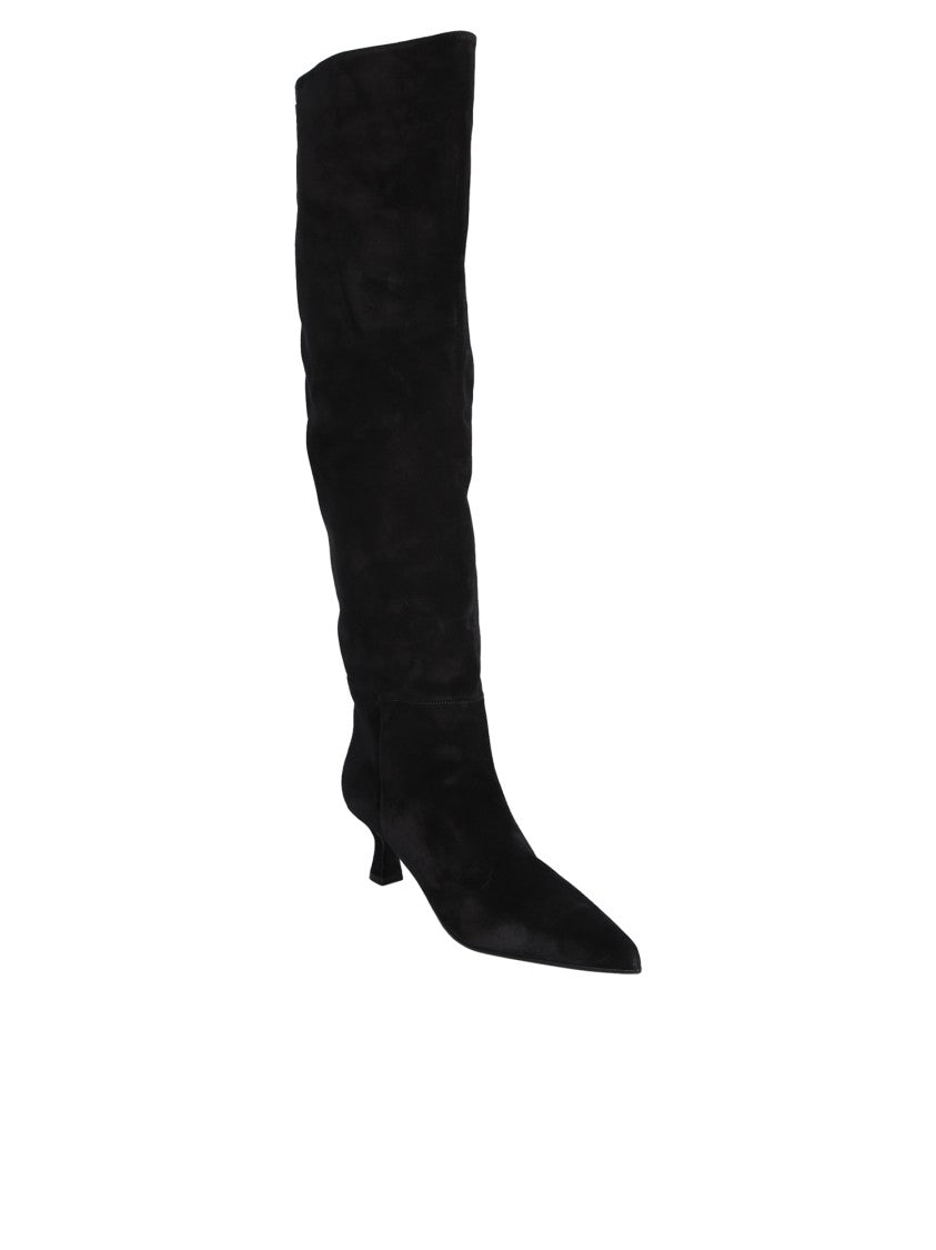 3Juin Black Ankle Boots