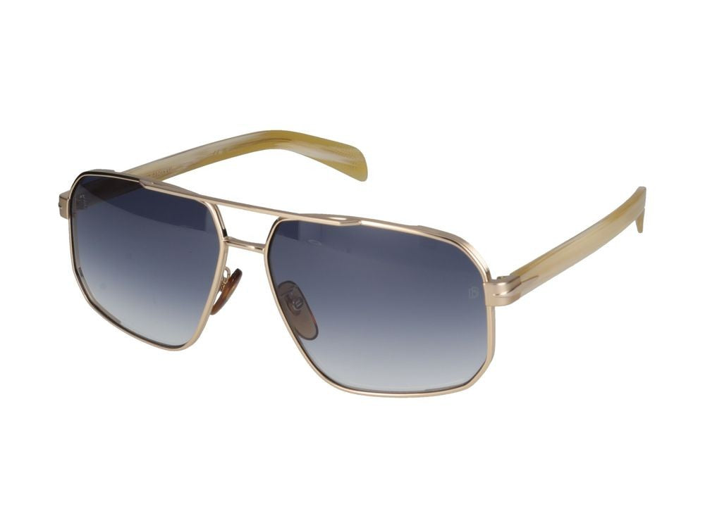 David Beckham Sunglasses Db 7102/S 06S Striped Beige Gold 61/14/145