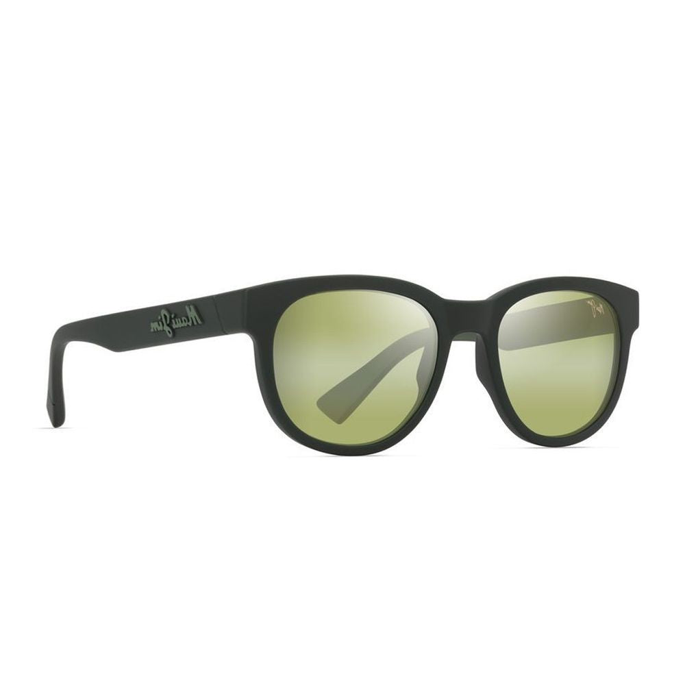 Maui Jim Maoli Matte Dark Green Sunglasses