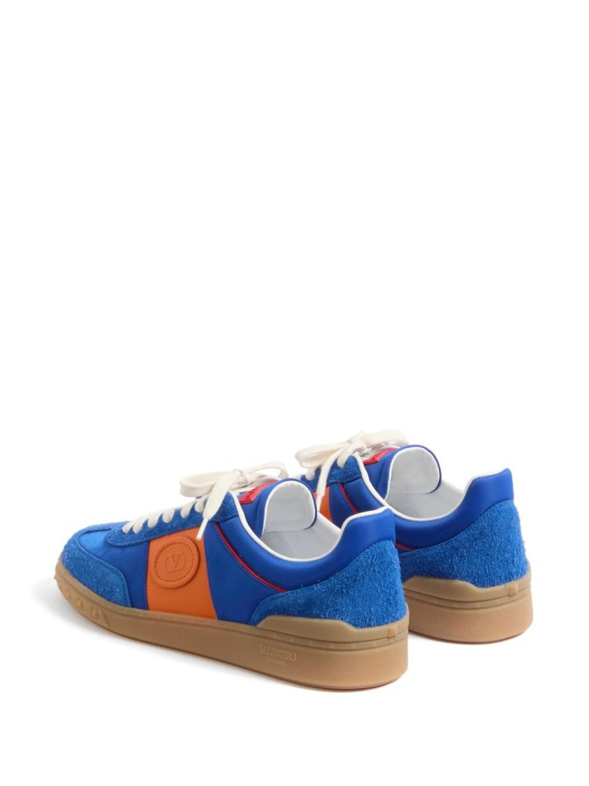 Valentino Garavani Color-Blocked Sneakers With Rockstud Detailing