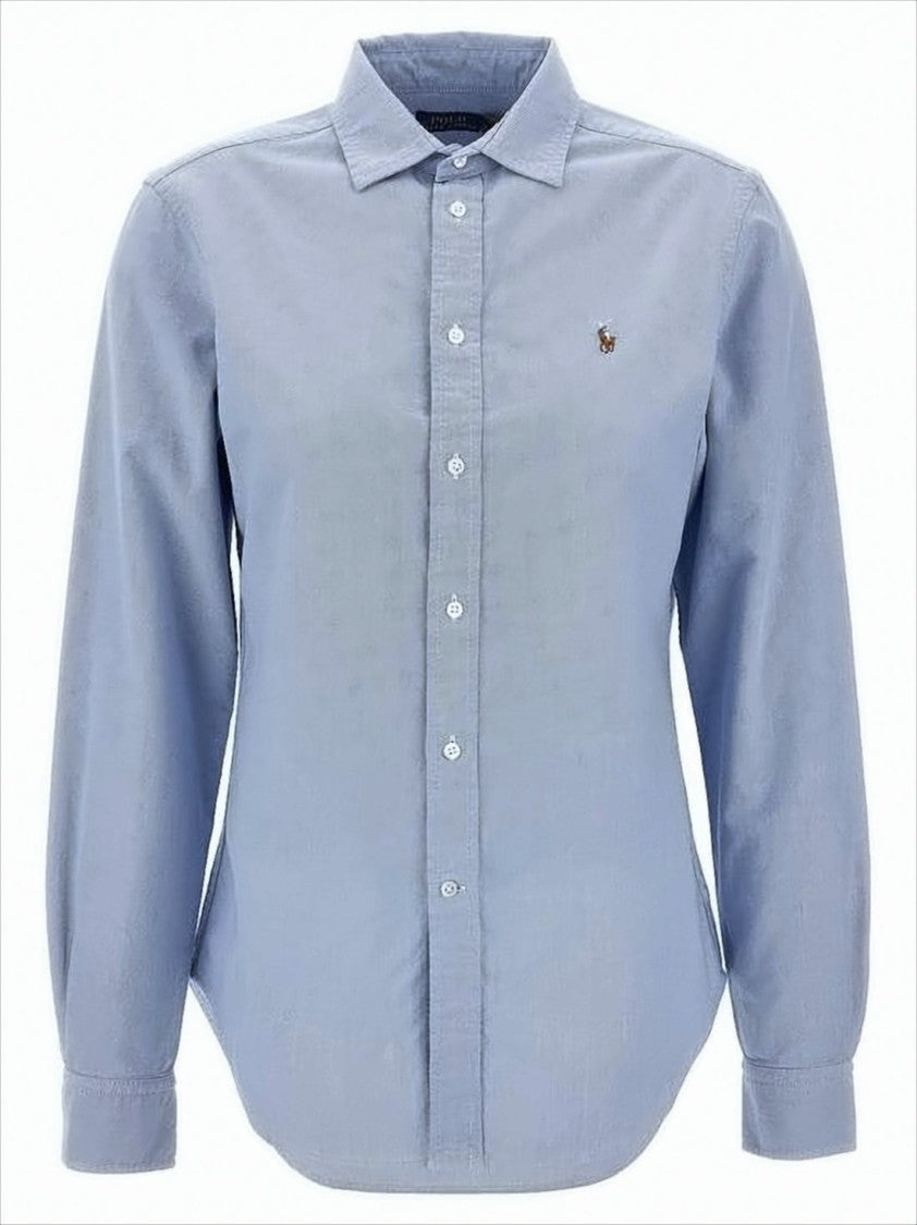 Polo Ralph Lauren Long-Sleeve Button-Up Shirt With Pointed Collar