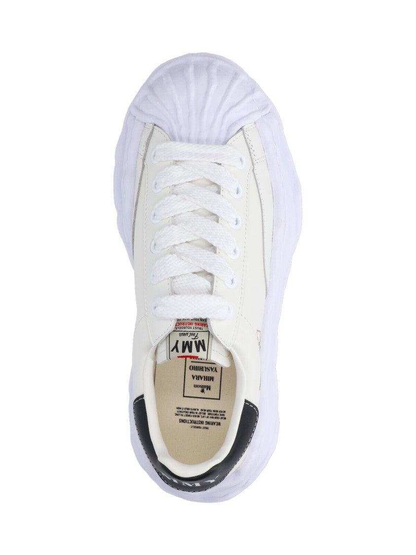 Maison Mihara Yasuhiro White Leather Sneakers