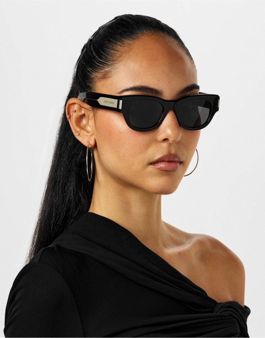 Saint Laurent Sl573 Logo Sunglasses