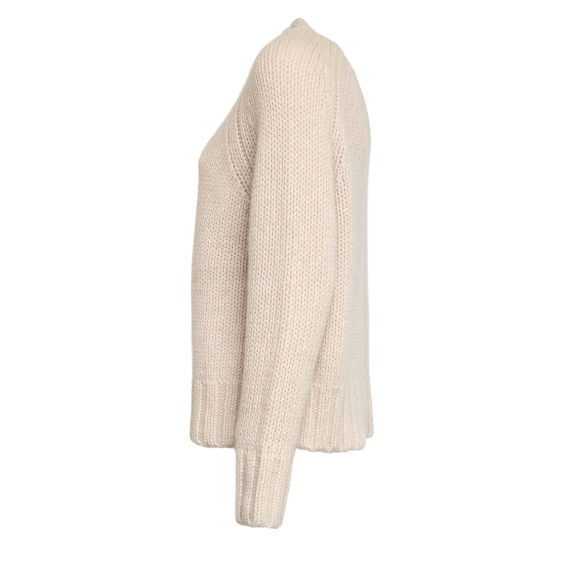 Allude Regular Fit Round Neck Sweater