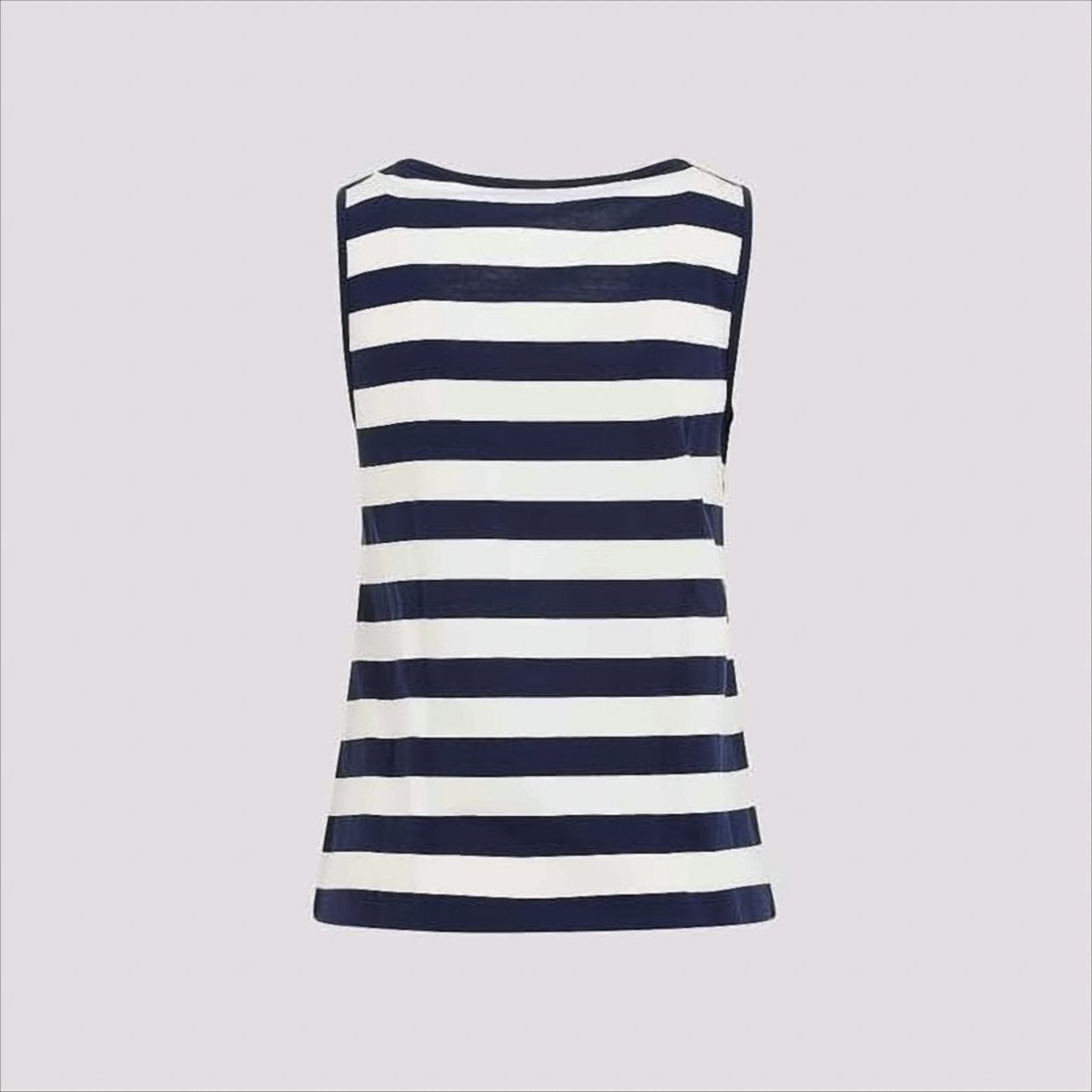 Moncler Sleeveless Striped Cotton Top