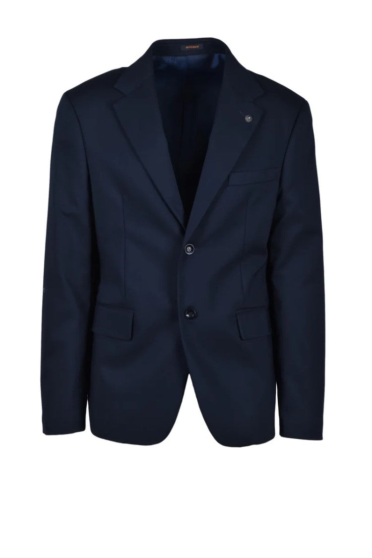 Officina 36 Tailored Deep Blue Jacket