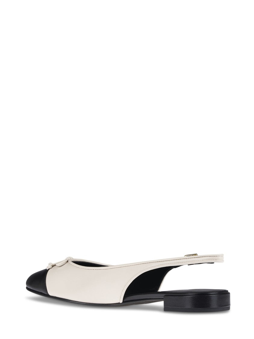 Tory Burch Pointed Toe Slingback Flats