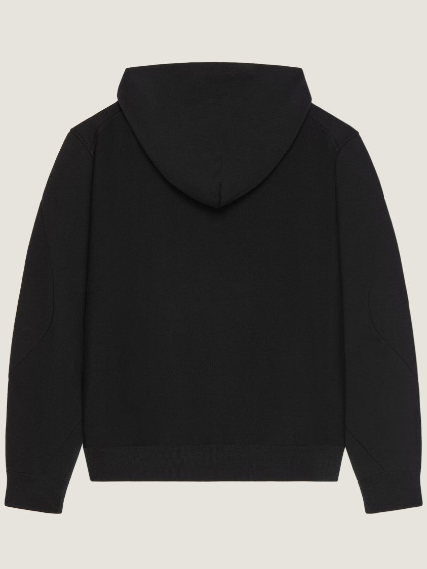 Givenchy Couture Seam Regular Fit Black Hoodie