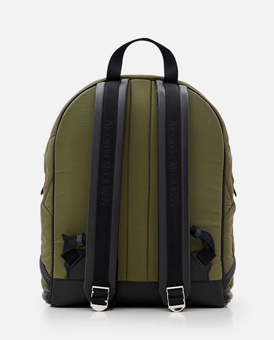 Alexander Mcqueen Green Double Shoulder Strap Backpack