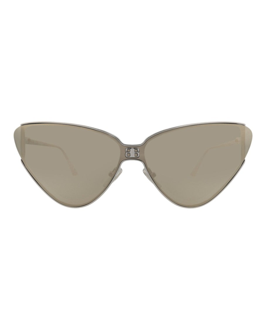 Balenciaga Cat Eye-Frame Metal Sunglasses