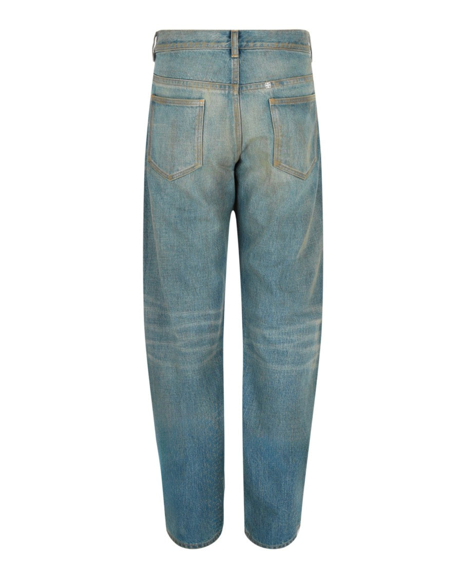 Givenchy Straight-Fit Vintage Wash Jeans