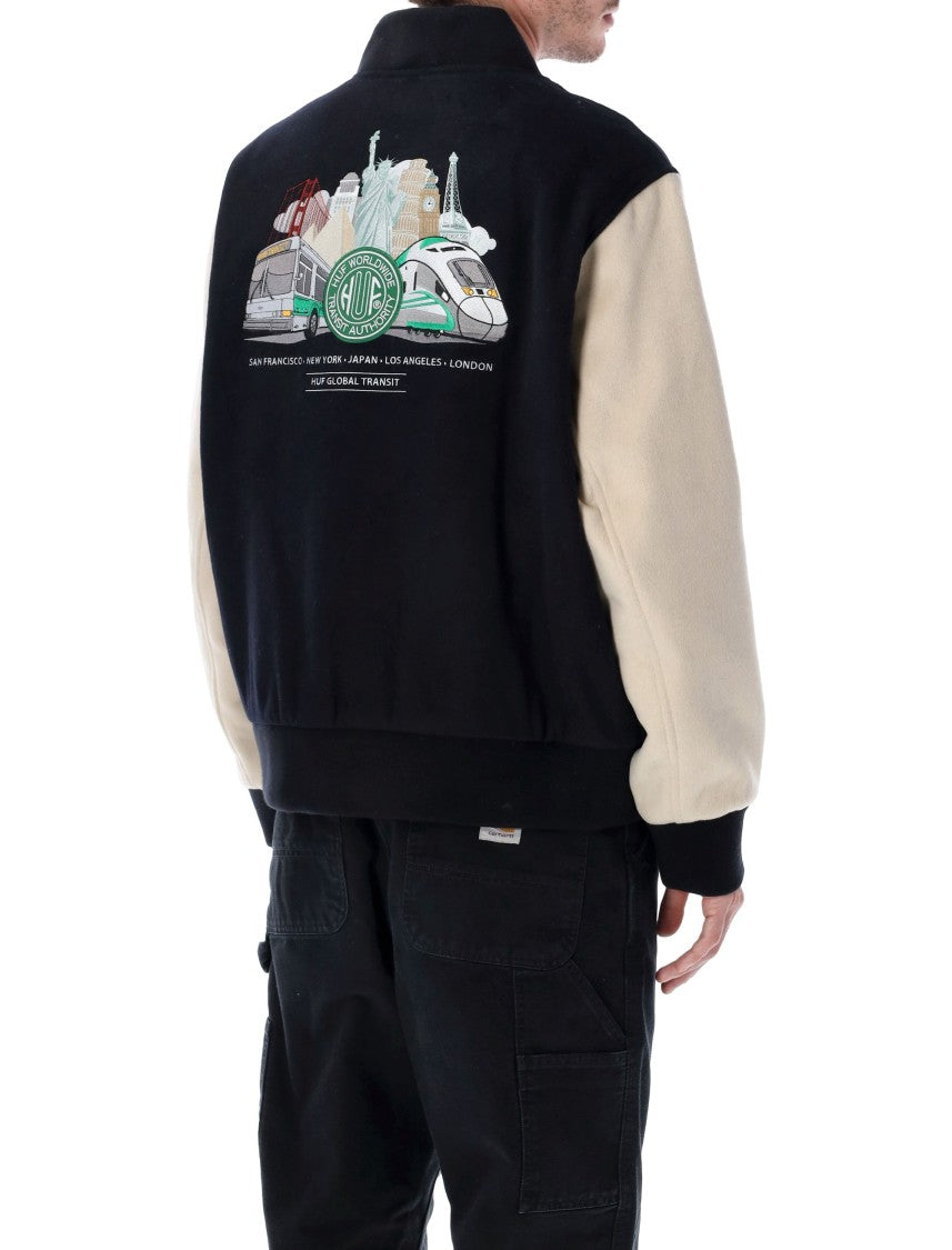 Huf Huf Varsity Wool Blend Jacket