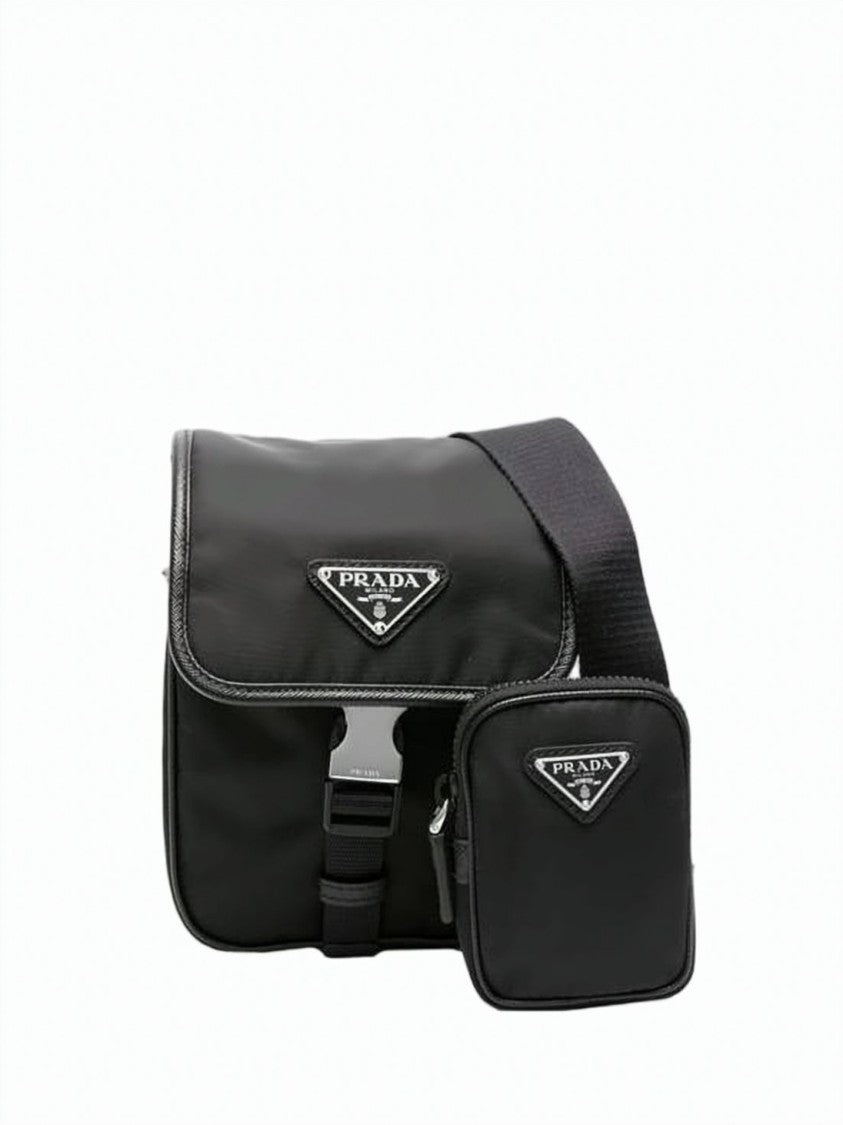 Prada Rectangular Black Crossbody Bag