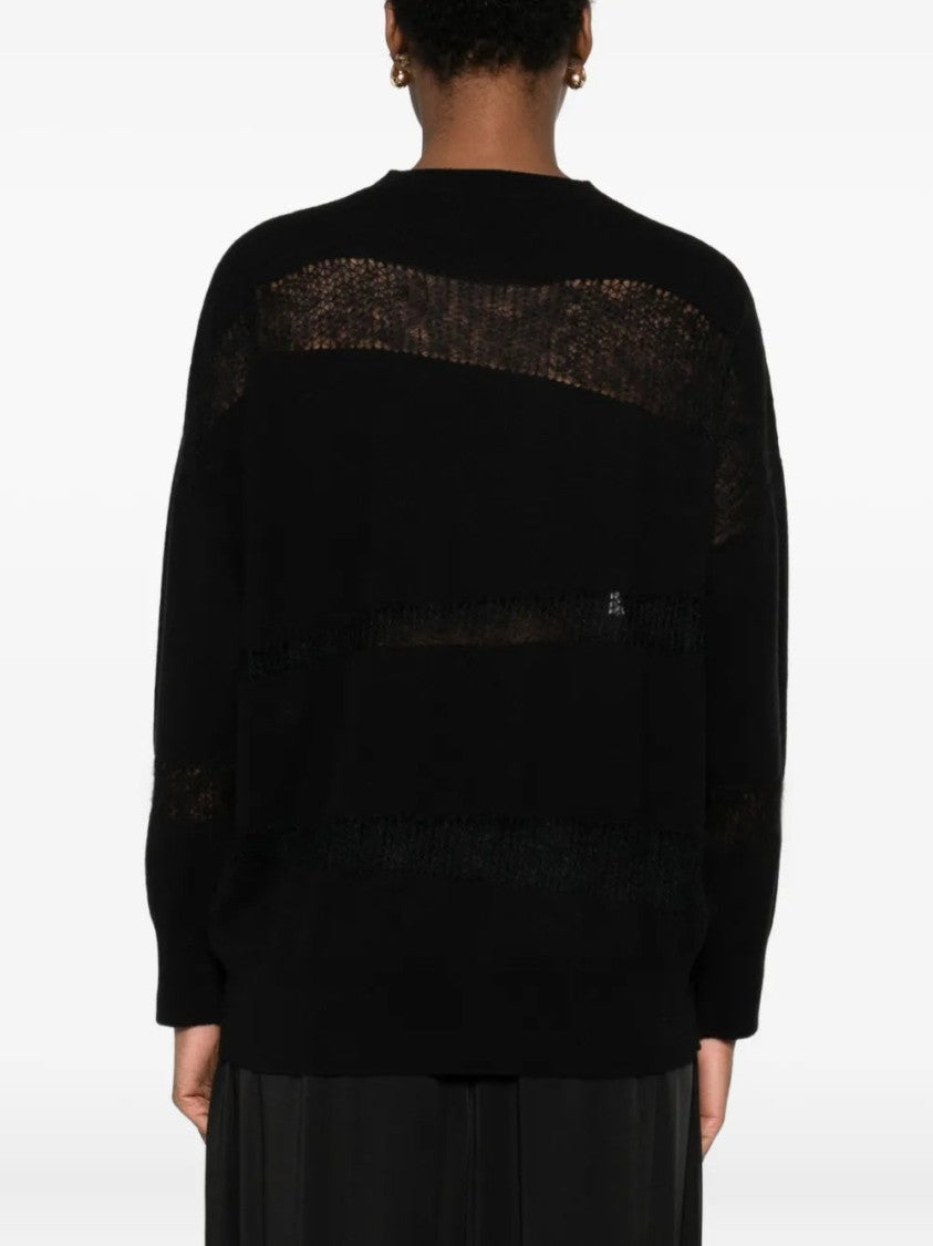 Fabiana Filippi Mesh-Panel Sweater