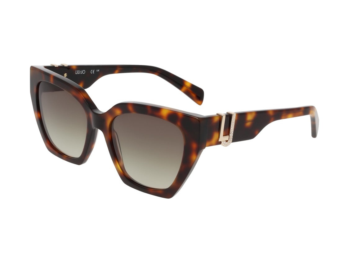 Liu Jo Lj814sr Tortoiseshell Oversized Sunglasses