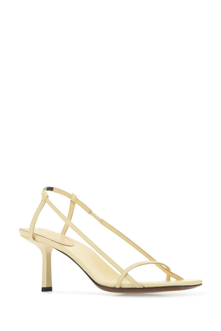 Neous Cream Leather Merga Sandals