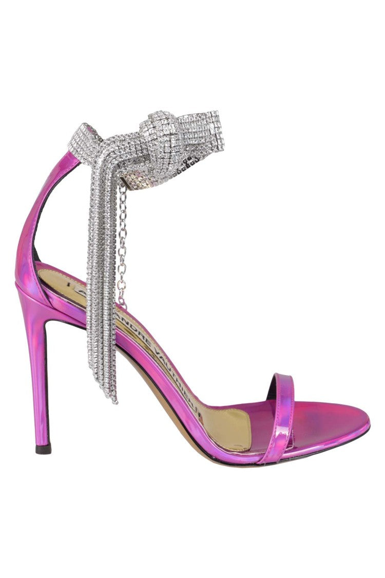 Alexandre Vauthier Fuchsia Leather Sandals
