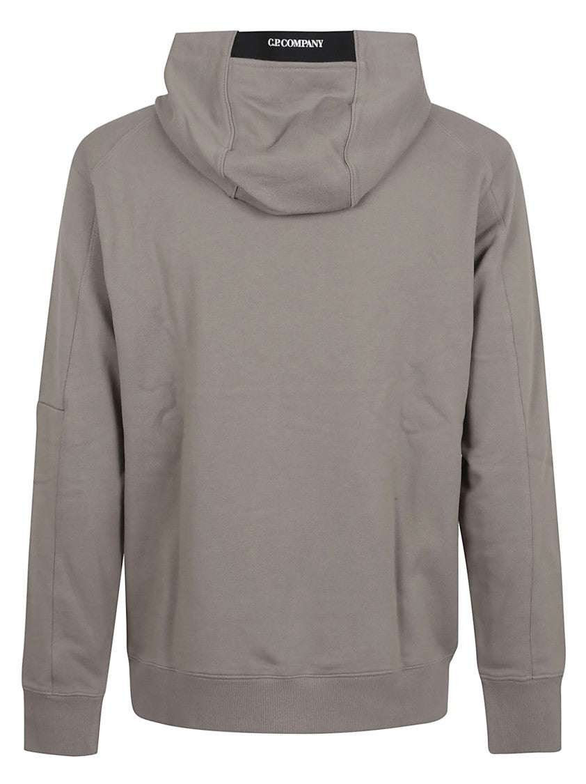 C.P. Company Regular Fit Grey Hoodie