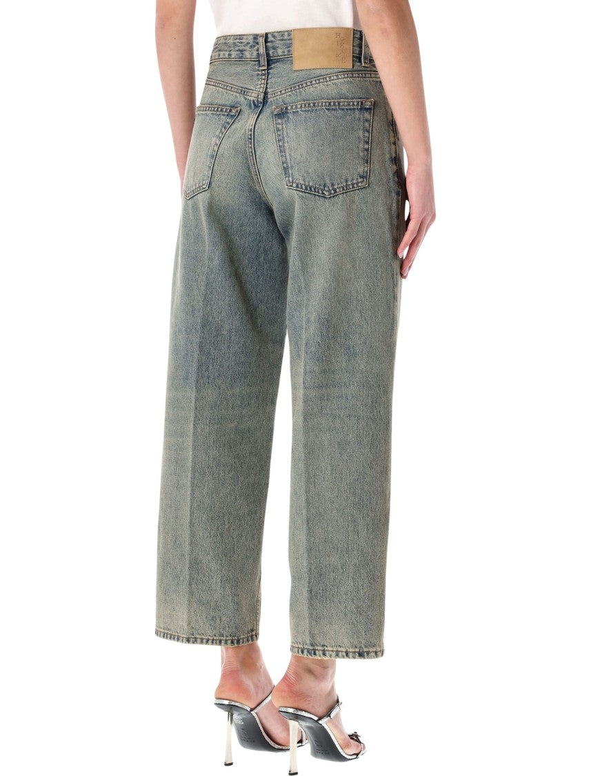 Haikure Betty Earth Blue Cropped Jeans